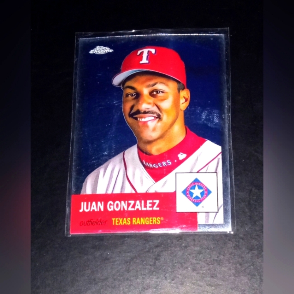 Juan Gonzalez Topps Chrome 2022 #386